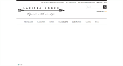 Desktop Screenshot of larissaloden.com
